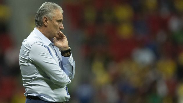 Torcida brava com Tite