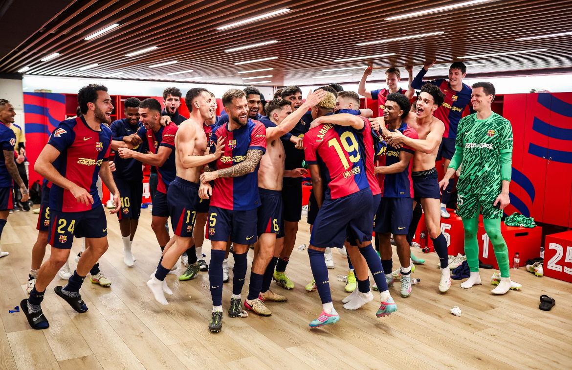 Barcelona encaminha título