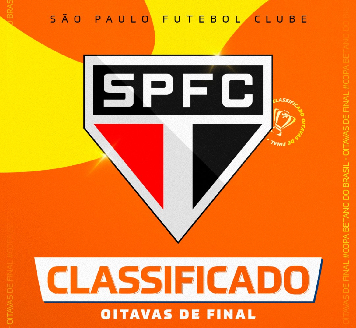 São Paulo nas oitavas!