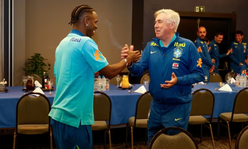 Começa era Ancelotti no Brasil