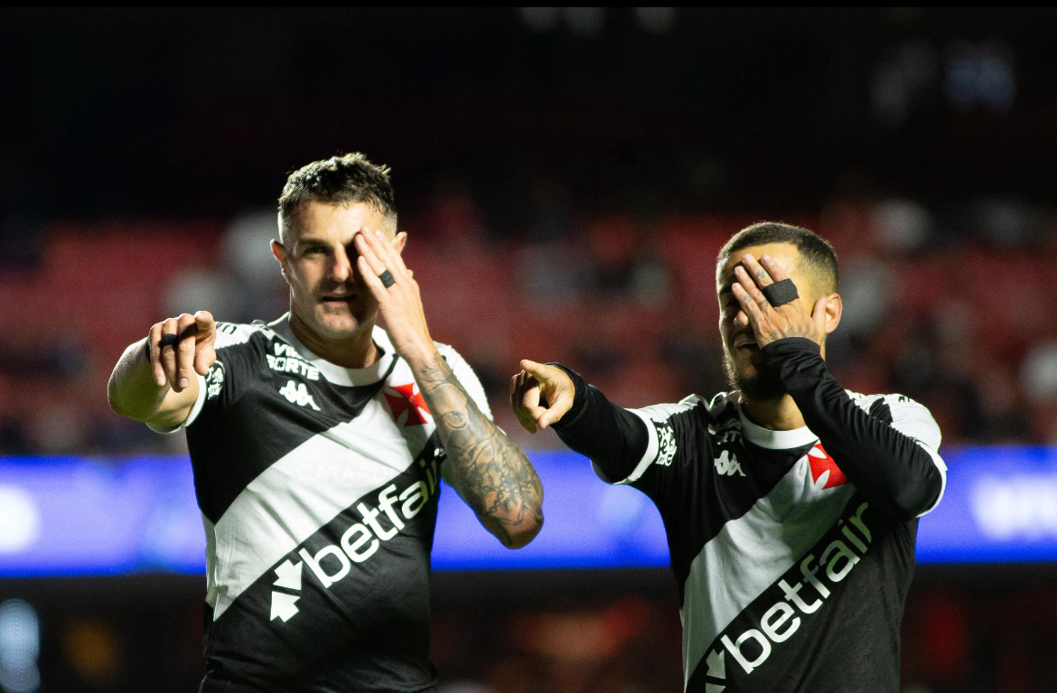 Vasco passeia no Morumbis