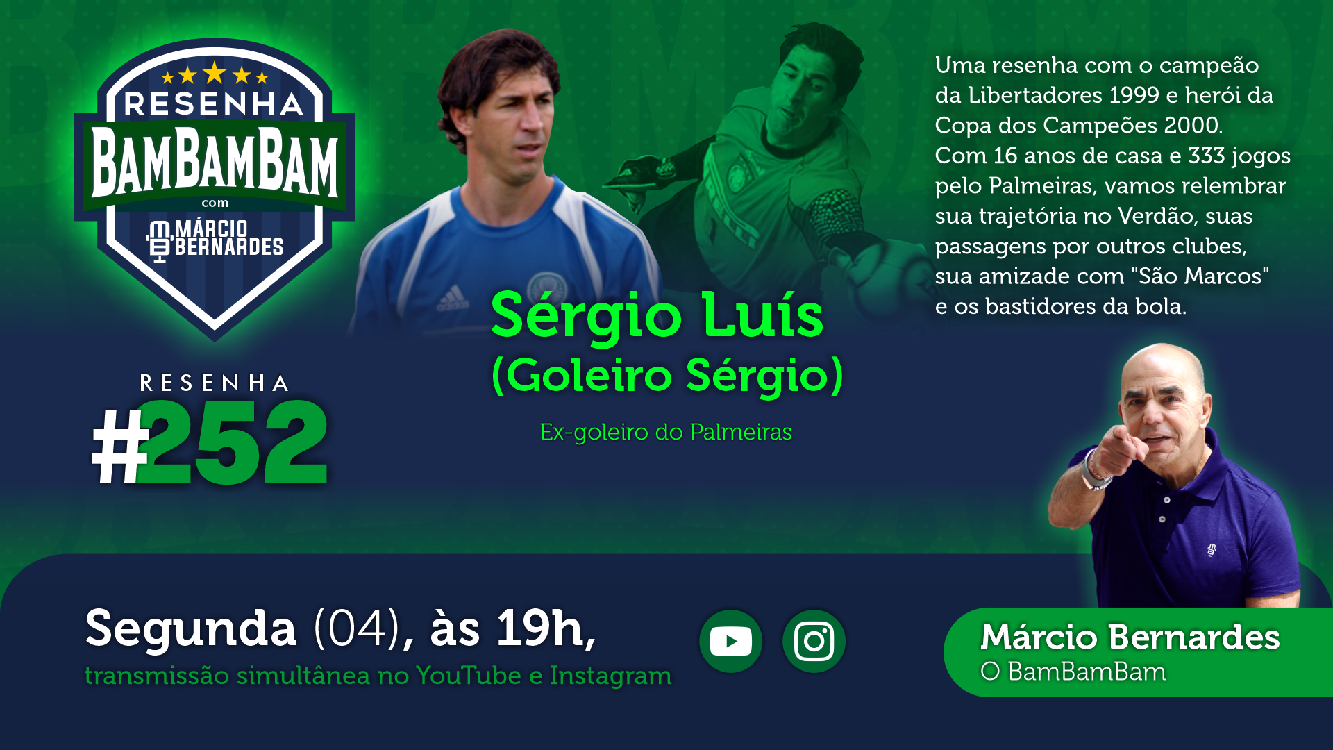 YOUTUBE BANNER LIVE SÉRGIO