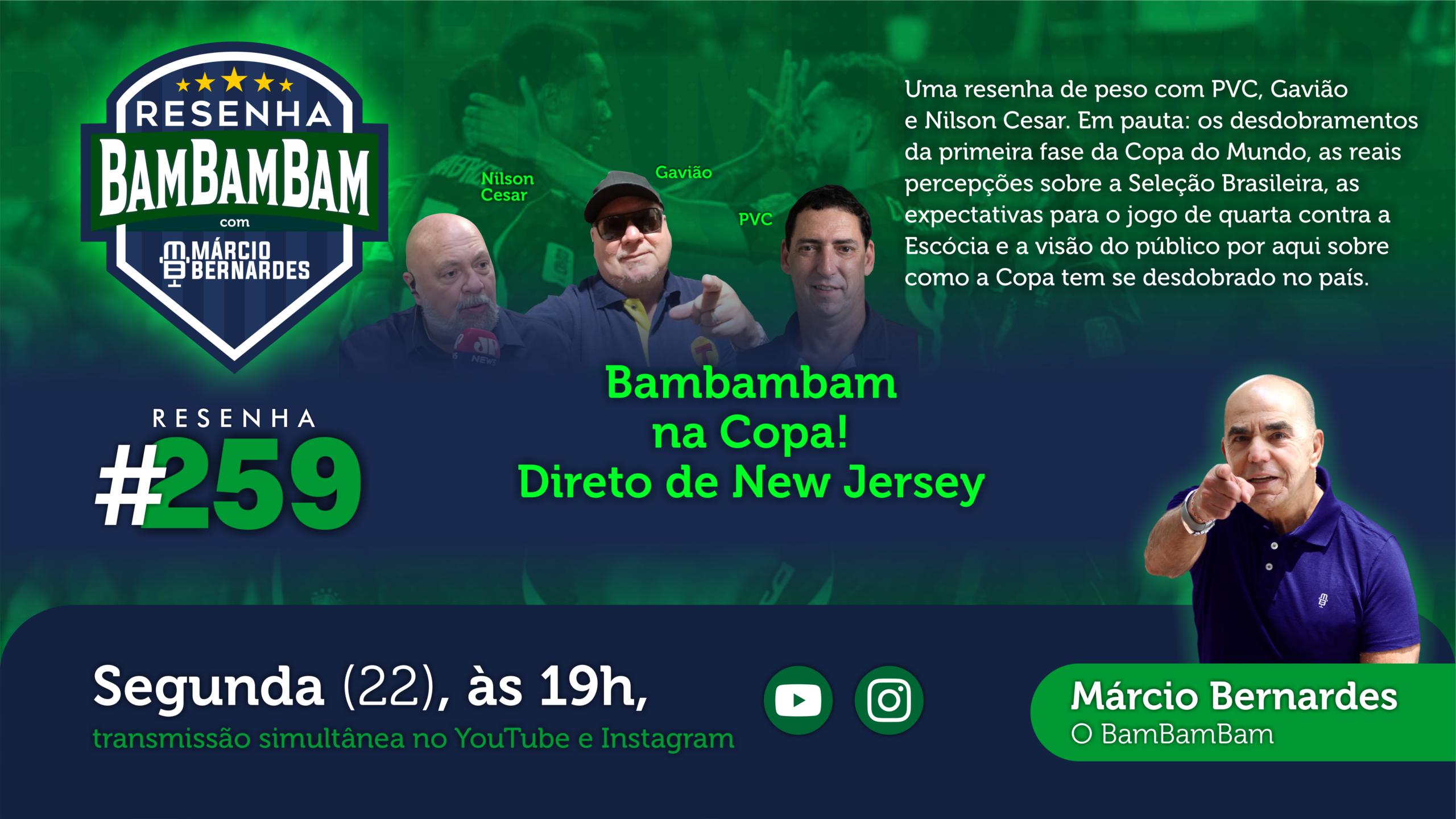YOUTUBE BANNER LIVE PVC GAVIÃO NILSON